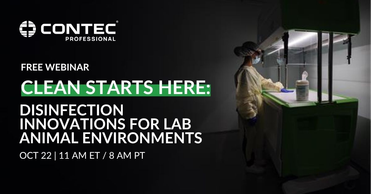 Image of Clean Starts Here: Disinfection Innovations for Lab Animal Environments