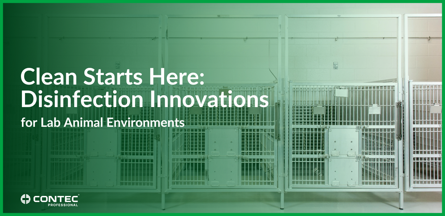 Clean Starts Here: Disinfection Innovations for Lab Animal Environments