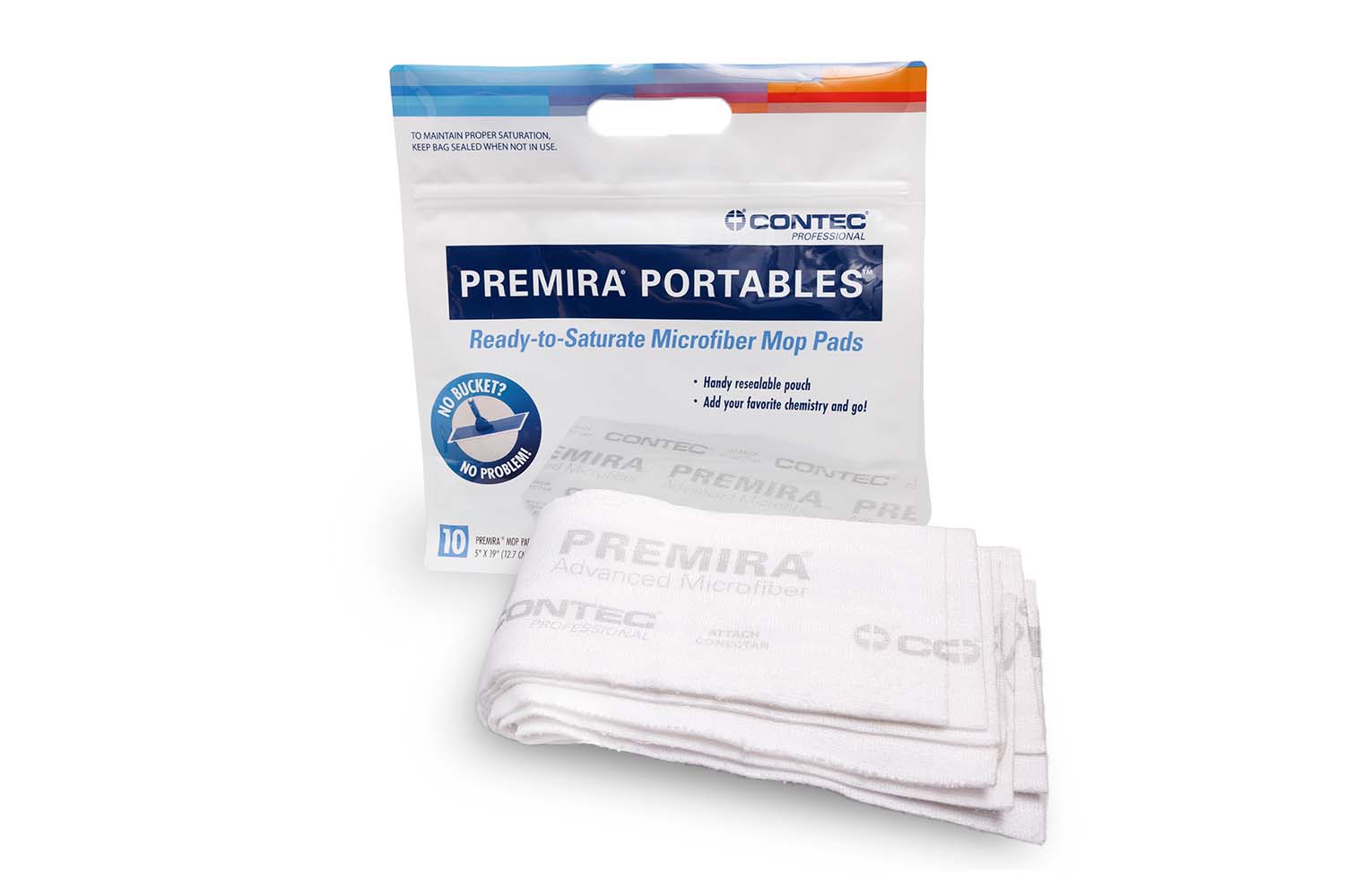 Premira Single Use Microfiber Mop Pads-3